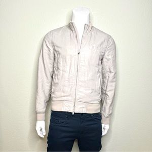 BANANA REPUBLIC Beige Linen Blend Jacket